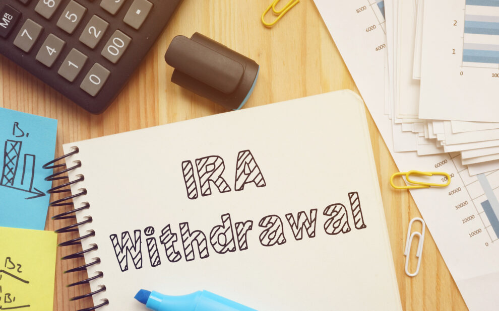 IRA Withdrawal is shown on the conceptual photo traditional ira withdrawal rules