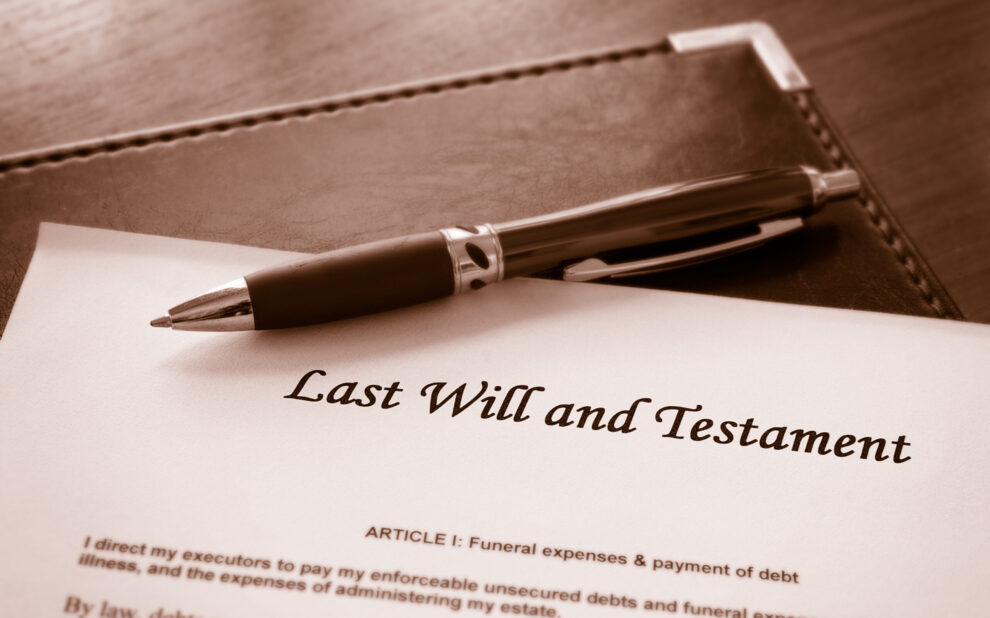 Last Will Managing an Inheritance